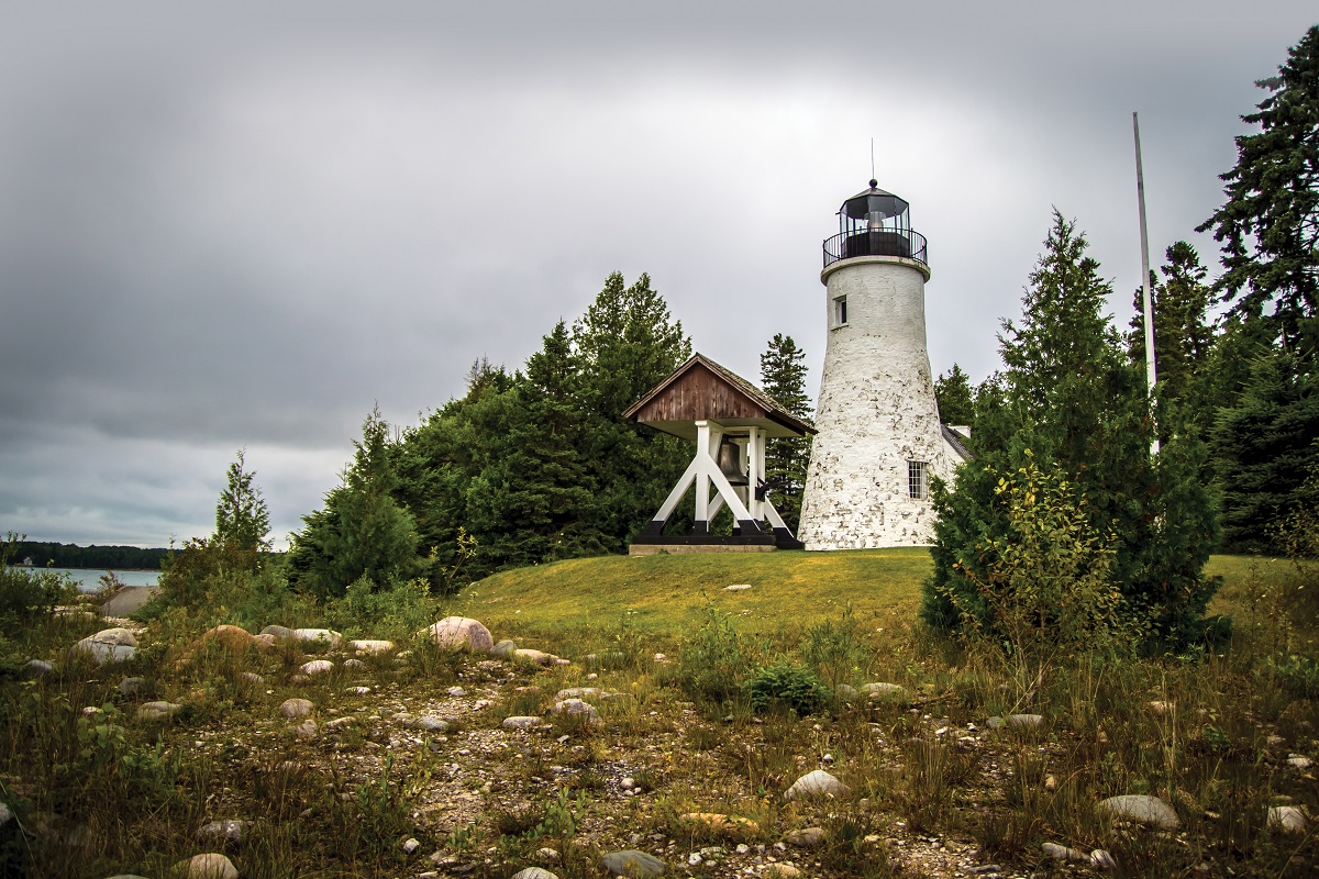 how many haunted lighthouses are in michigan